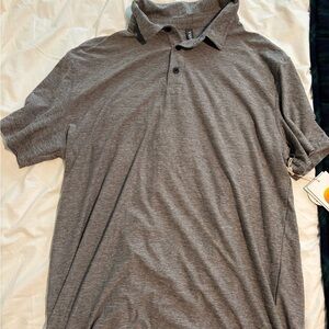 Vuori Charcoal Polo Shirt
